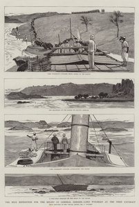 La Expedición del Nilo para el Rescate del General Gordon, Lord Wolseley en la Primera Catarata